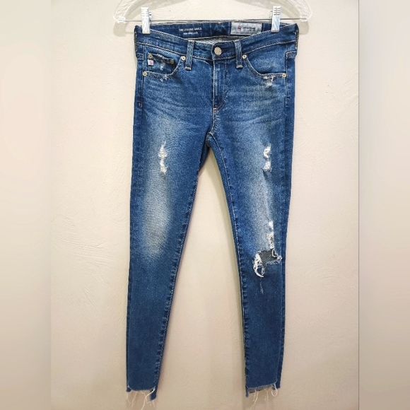 AG Adriano Goldschmied Super Skinny Ankle Jeans Size 4 (27)